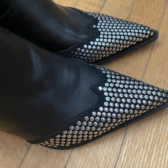 Circus by Sam Edelman Yolanda Metal Western Bootie size 7 - Picture 4 of 9